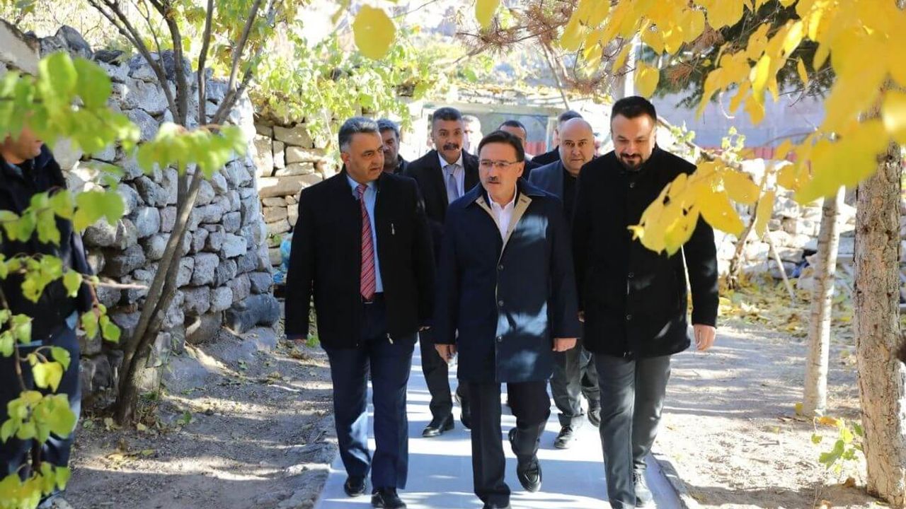 Vali Gökmen Çiçek’ten Kayseri’nin tarihi mahallesine dikkat çeken ziyaret!