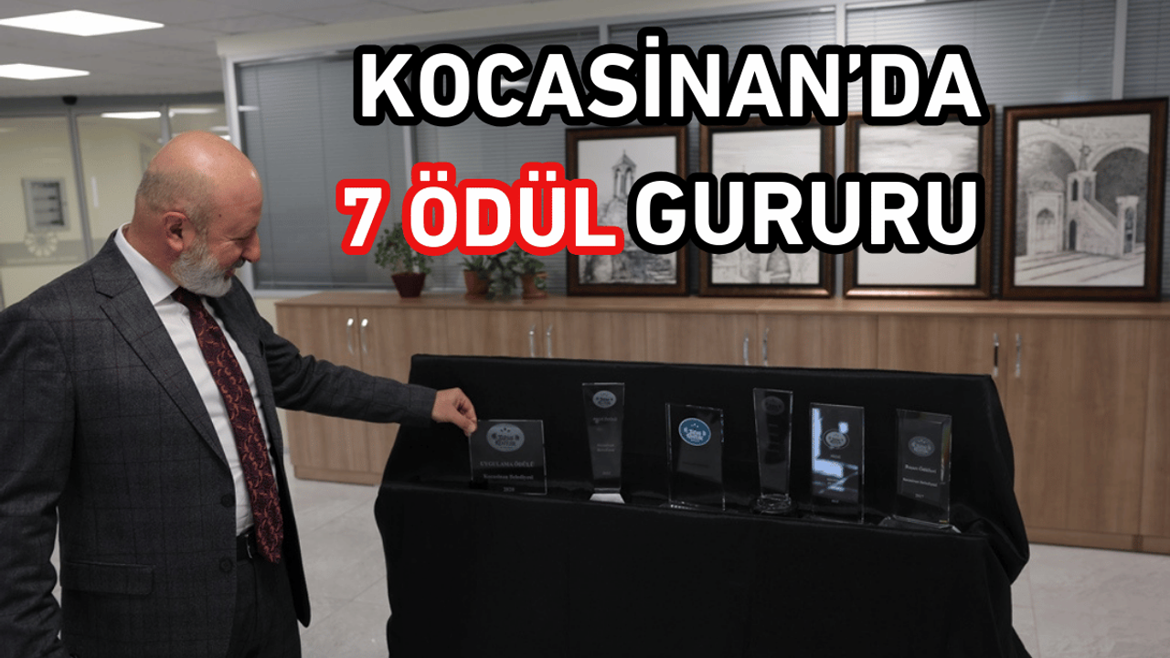 Kocasinan'a ödül üstüne ödül!