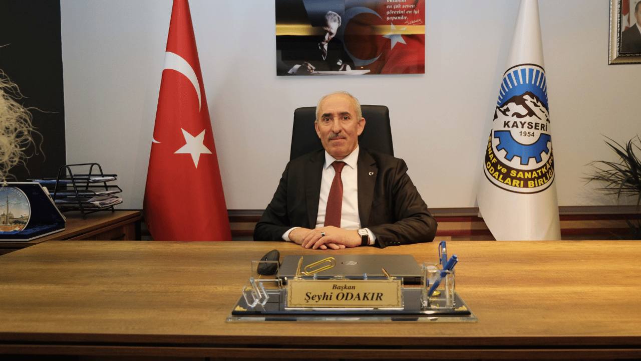 KESOB Başkanı Odakır’dan anlamlı mesaj!