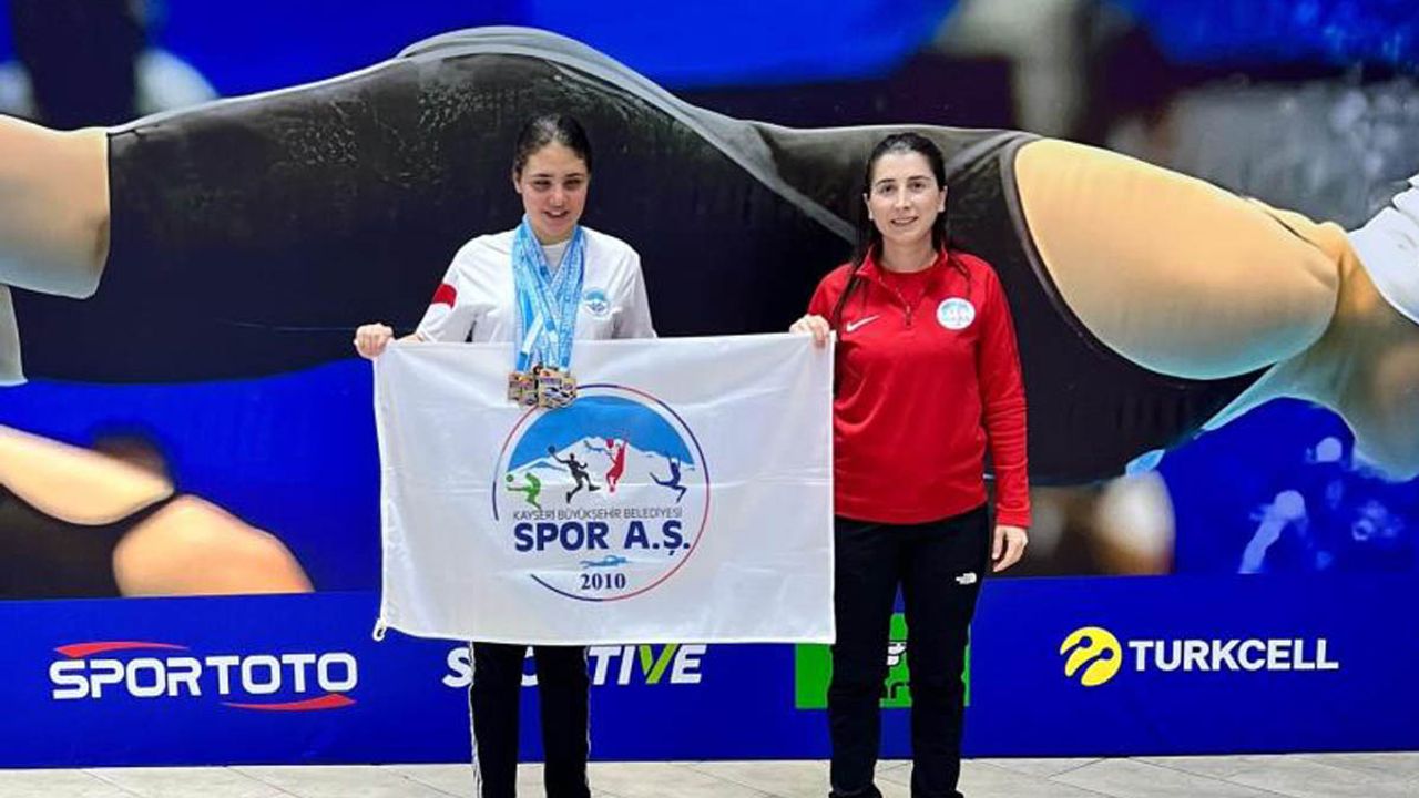 Kayserili sporcunun büyük başarısı! Madalyalarla dönüyor