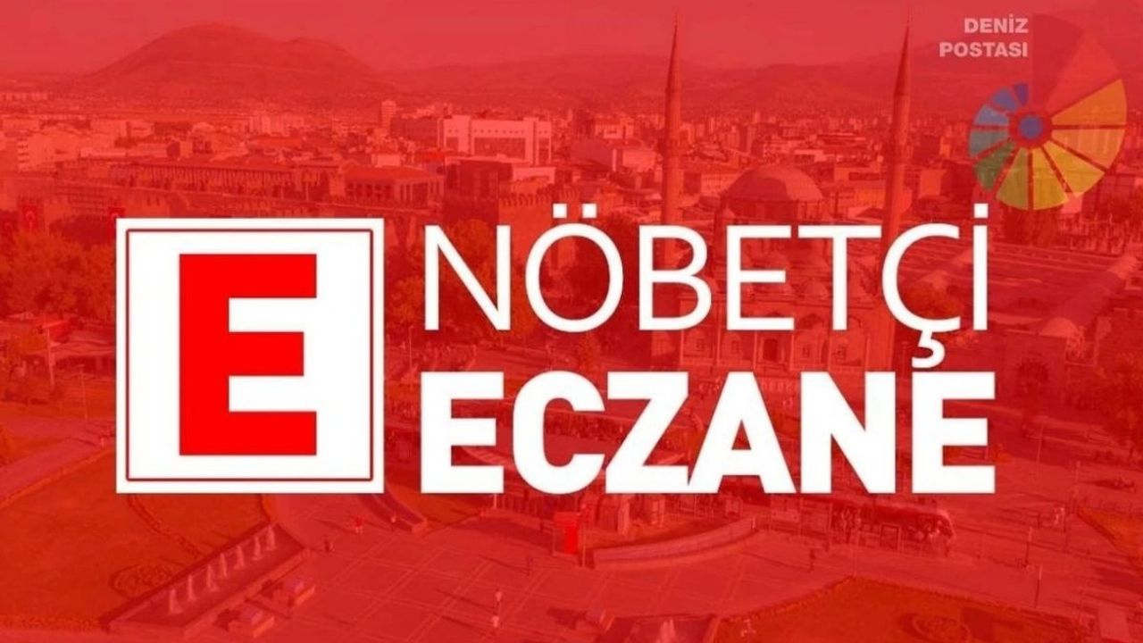 Kayseri'de 10 Aralık'ta nöbetçi eczaneler!
