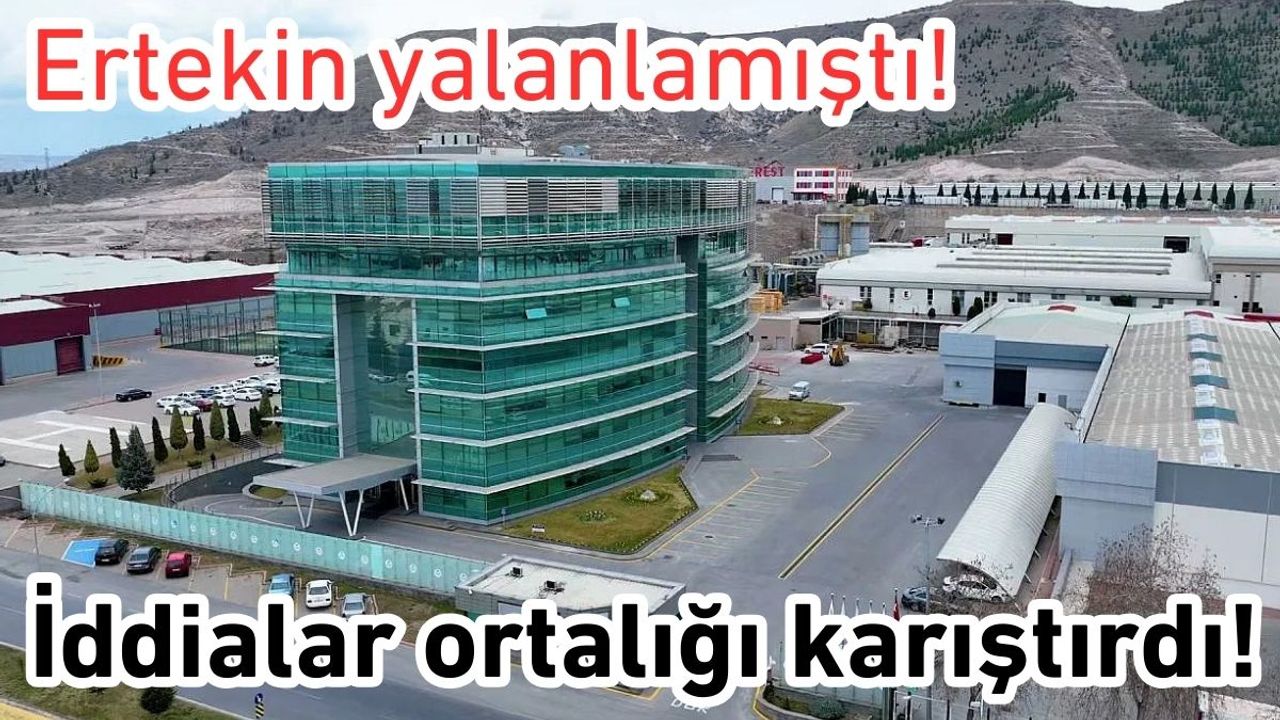 Ertekin yalanlamıştı! İddialar ortalığı karıştırdı