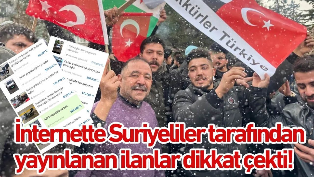 İnternette Suriyeliler tarafından yayınlanan ilanlar dikkat çekti!
