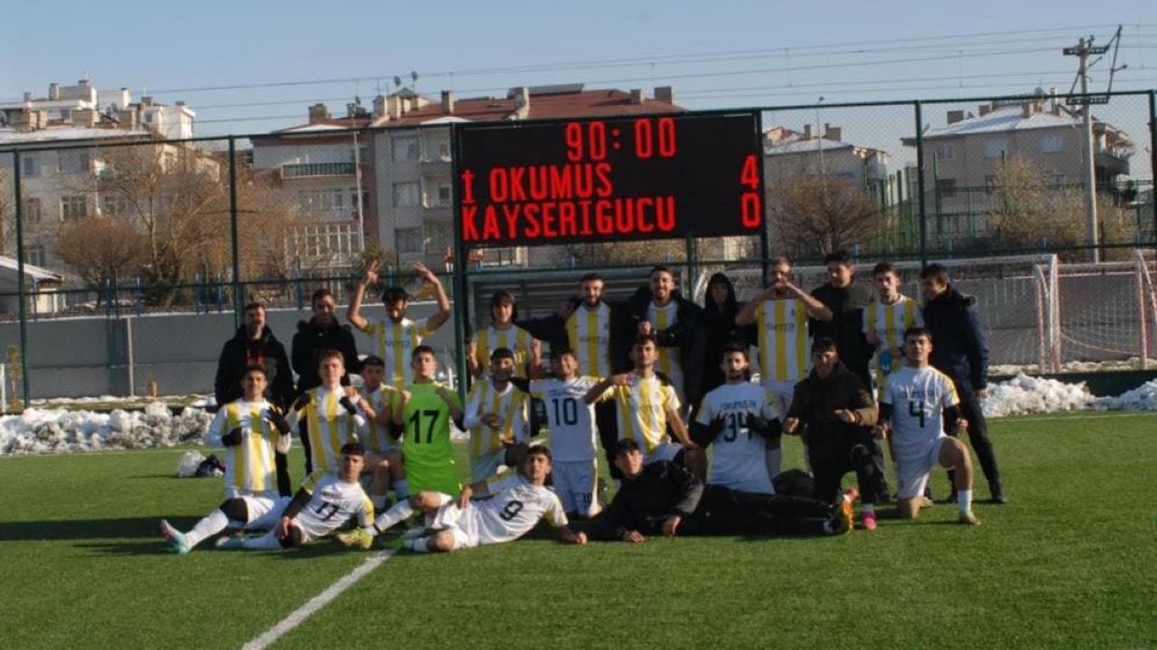 İsmail Okumuş FK ikinci yarıda coştu!