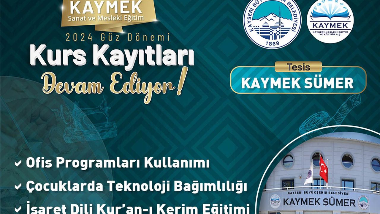Kayseri'nin 6. Üniversitesi bir çok alanda eğitim veriyor!