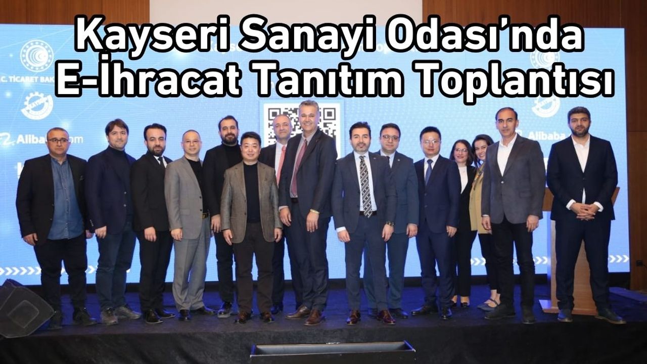 Kayseri e-ticarette ikinci sırada!