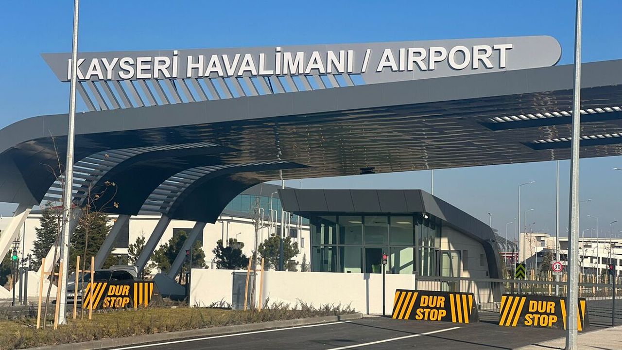 Kayseri Havalimanı 11 ayda bakın kaç yolcu ağırladı?