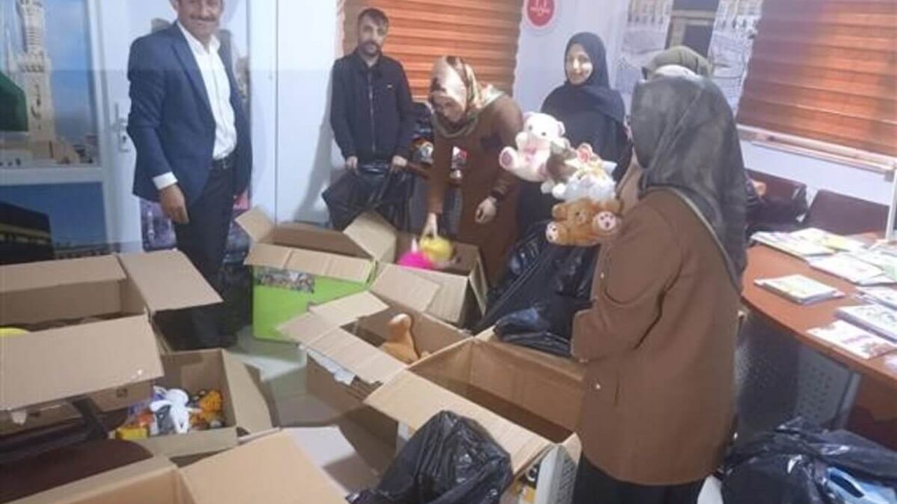 Kayseri'den Hakkari'ye yardım eli; 54 bin TL gönderildi!