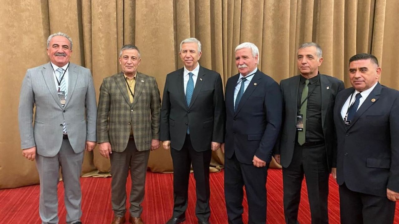 Kayserili başkanlardan Ankara çıkarması: Mansur Yavaş’la aynı karedeler!