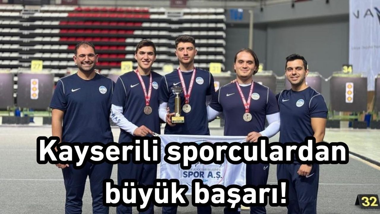 Kayserili sporculardan büyük başarı