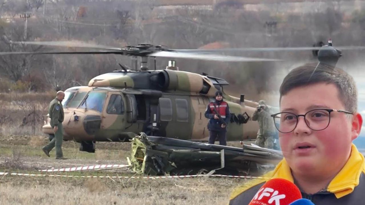 6 askerin şehit olduğu helikopter kazasını anlattı!