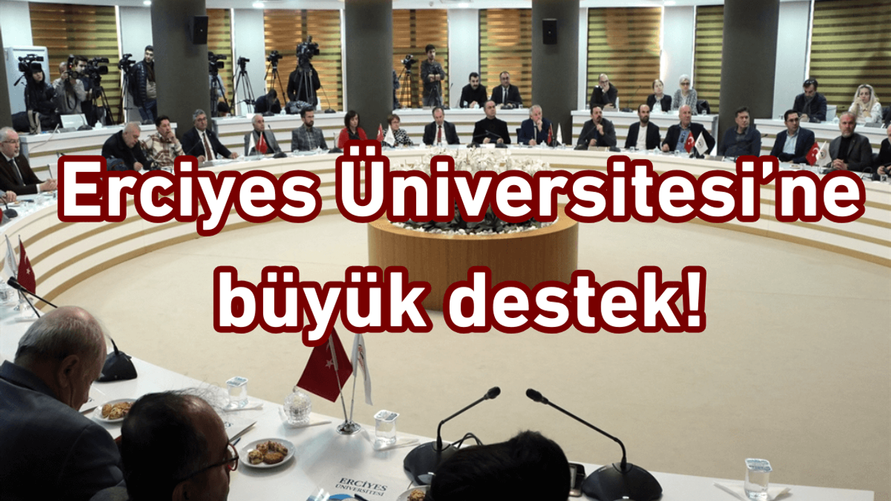 ERÜ’ye büyük destek: 2 milyon avro almaya hak kazandı!
