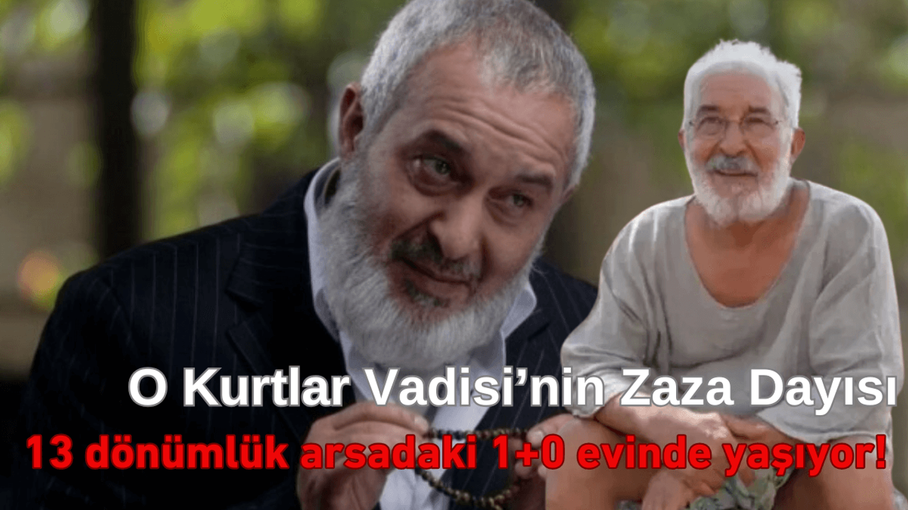 Kurtlar Vadisi Zaza 13 dönümlük arsadaki 1+0 evine bakın kaç dolar ödemiş!