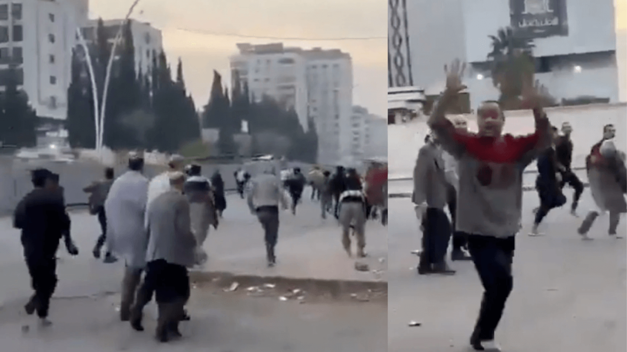 Suriye’de devrim! Özgürlüğüne kavuşan mahkumlar hapishanelerden koşarak kaçtı!