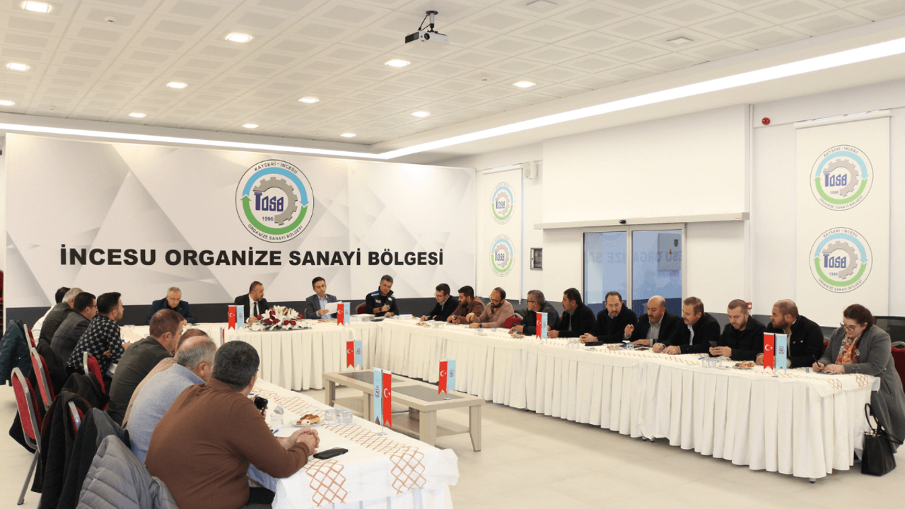 İncesu OSB’de ihale süreci tamamlandı!