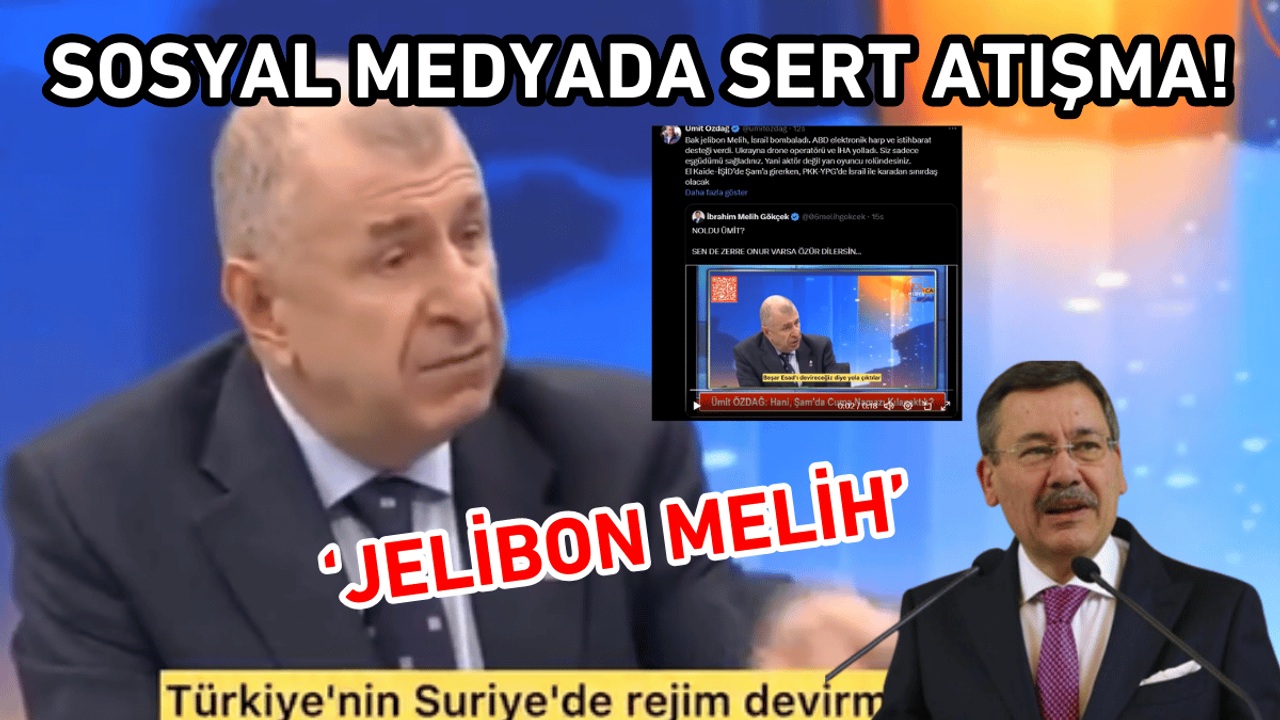 Özdağ ve Gökçek sosyal medyada tartışıyor!