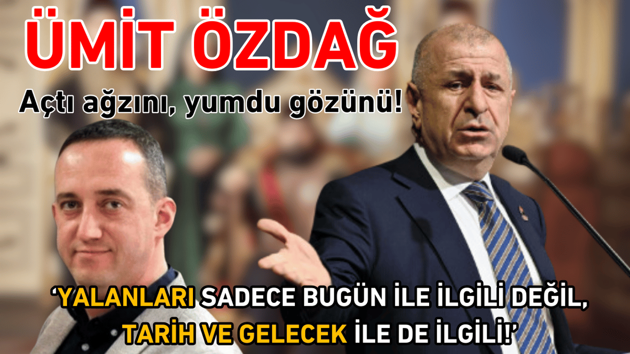 Ümit Özdağ o tarihi diziye demediğini bırakmadı !