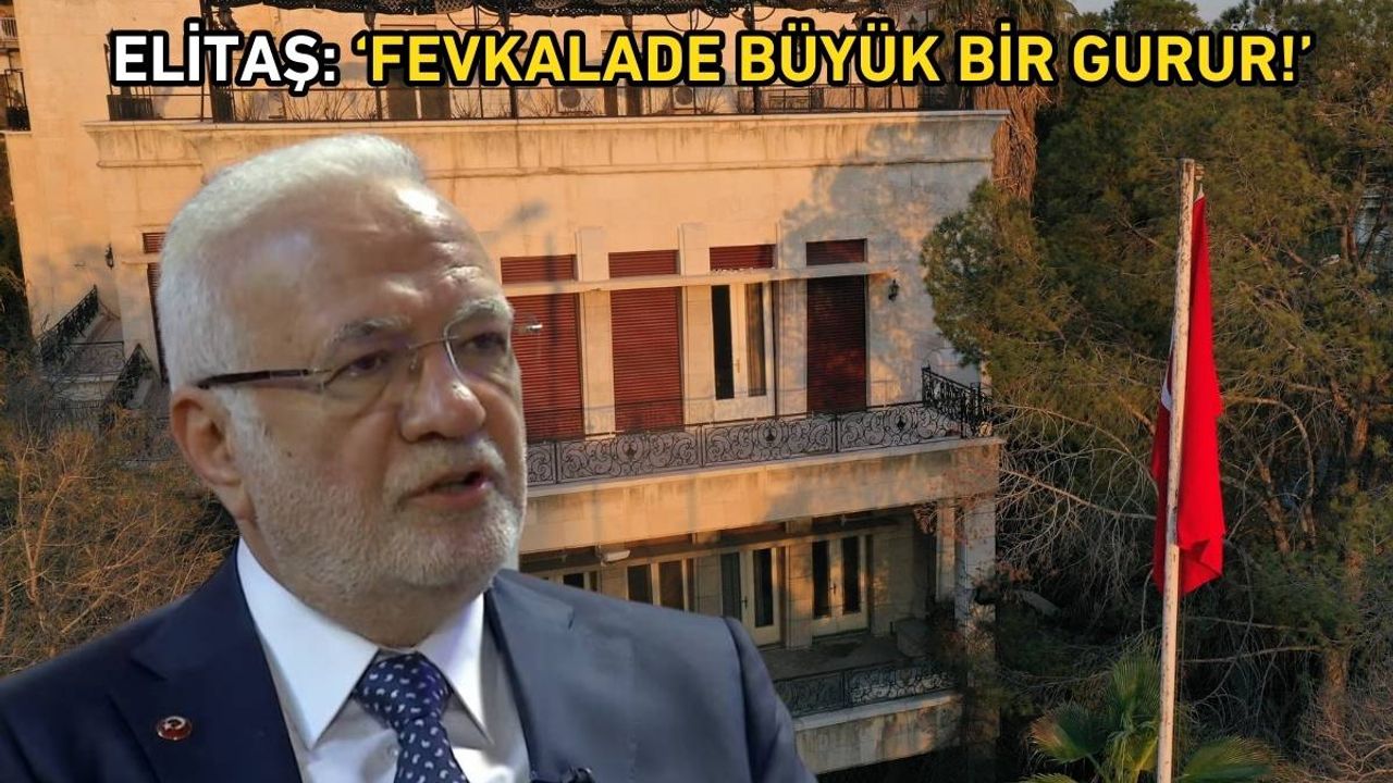 Elitaş: ‘Fevkalade büyük bir gurur!’
