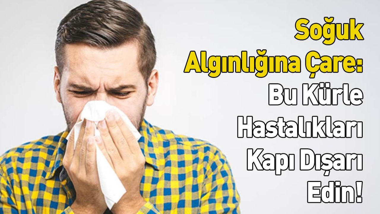 Soğuk Algınlığına Çare: Bu Kürle Hastalıkları Kapı Dışarı Edin!