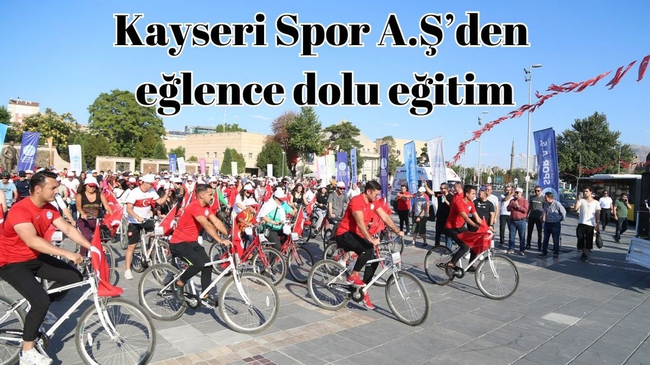 Kayseri Spor A.Ş. vatandaşlara bakın neyin eğitimini verecek!