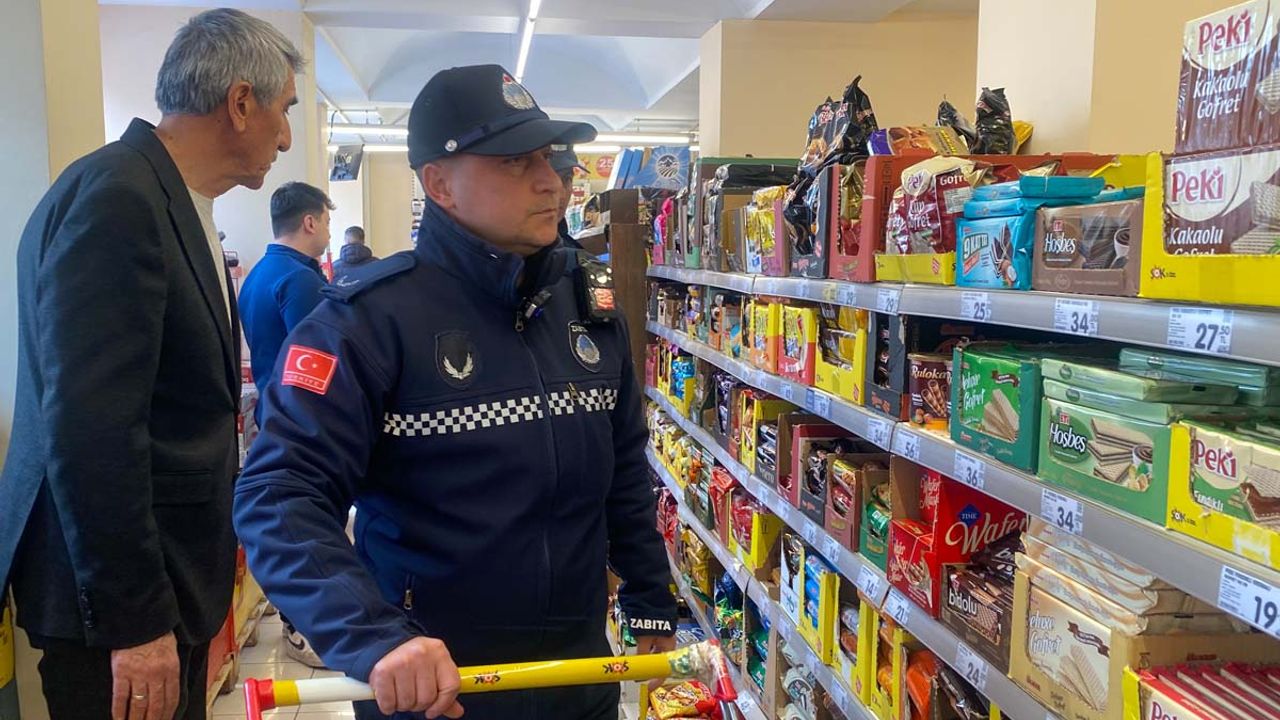 Kayseri'de zabıtalardan yeni yıl öncesinde sıkı denetim!