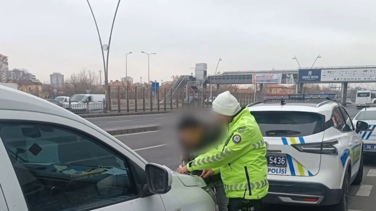 Kayseri’de binlerce sürücüye ceza yağdı!