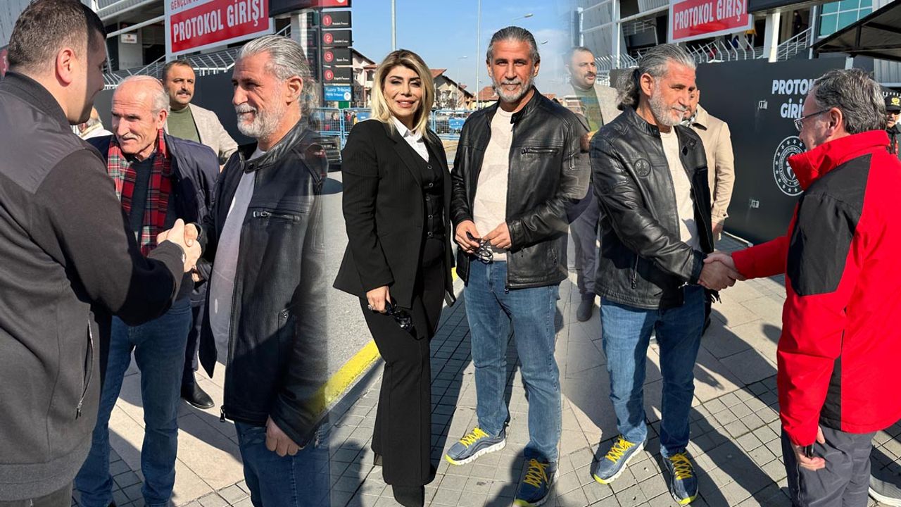 Milletvekili Baki Ersoy ve Berna Gözbaşı Kayserispor maçında!