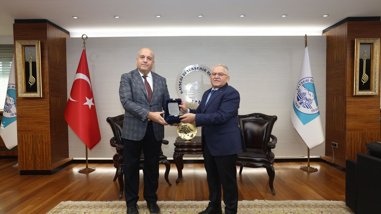 Büyükkılıç’a meslektaşından teşekkür ziyareti!