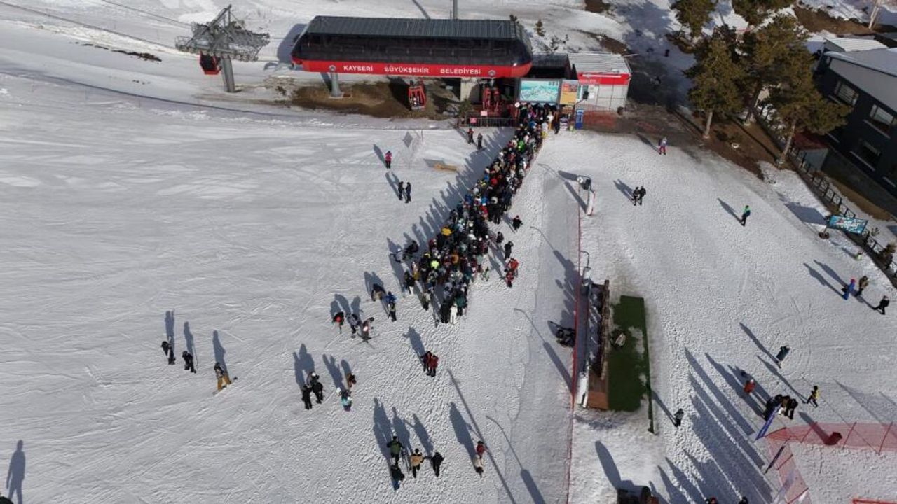 Erciyes’e bir gelen bir daha vazgeçemiyor!
