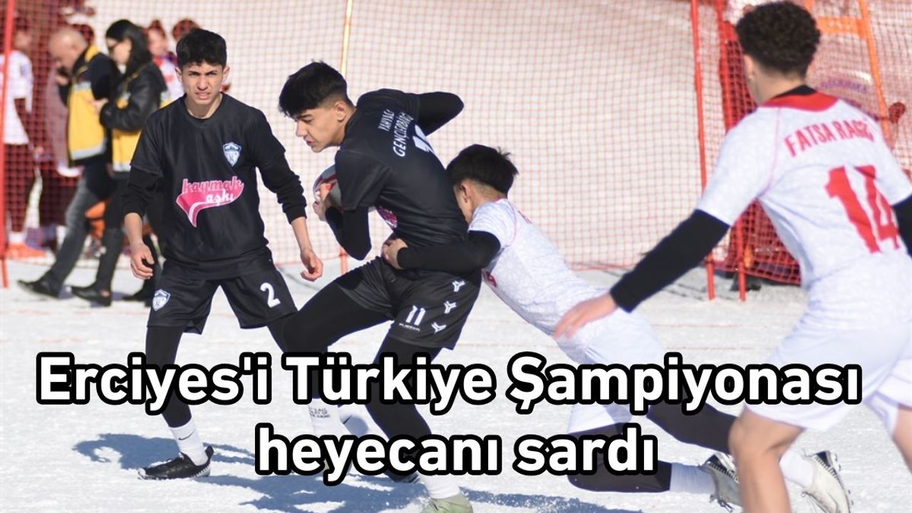 Erciyes'i Türkiye Şampiyonası heyecanı sardı