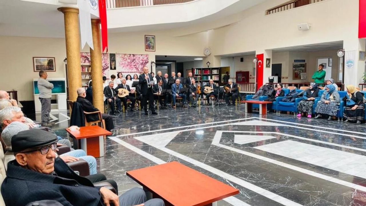 Kayseri’de huzurevi sakinlerine özel konser verildi!