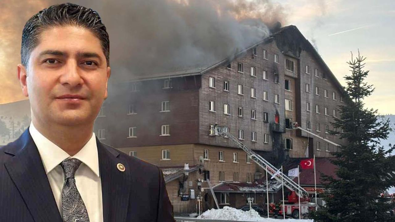 Eşi ve çocuğu yanan oteldeydi! İsmail Özdemir Meclis'te gözyaşlarına boğuldu