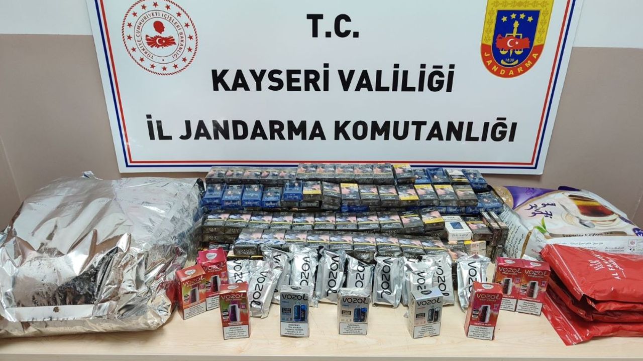Kayseri'de jandarma ekipleri kaçakçılara göz açtırmıyor!