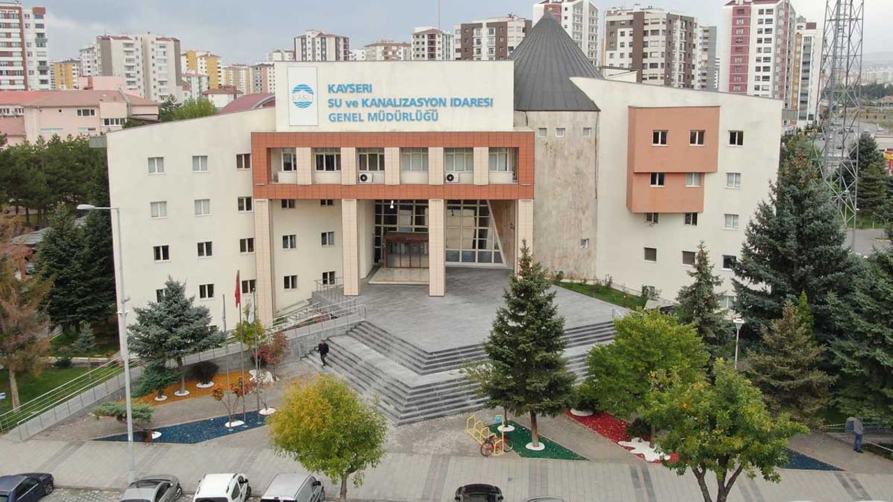 Kayseri'de su faturalarını ödemede kolaylık geliyor!