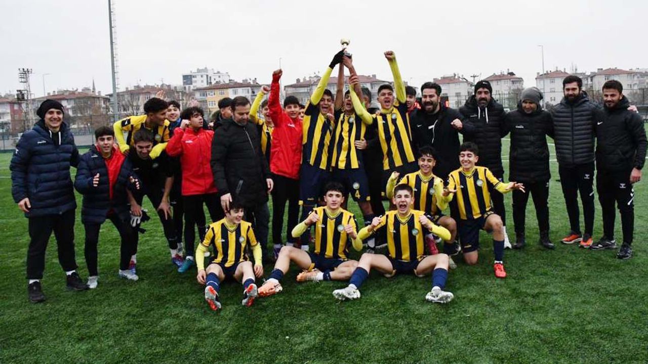 Kayseri U16 Ligi'nde şampiyon takımlar belli oldu!