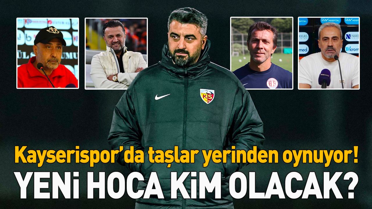 Kayserispor’da taşlar yerinden oynuyor! Yeni hoca gelecek mi?