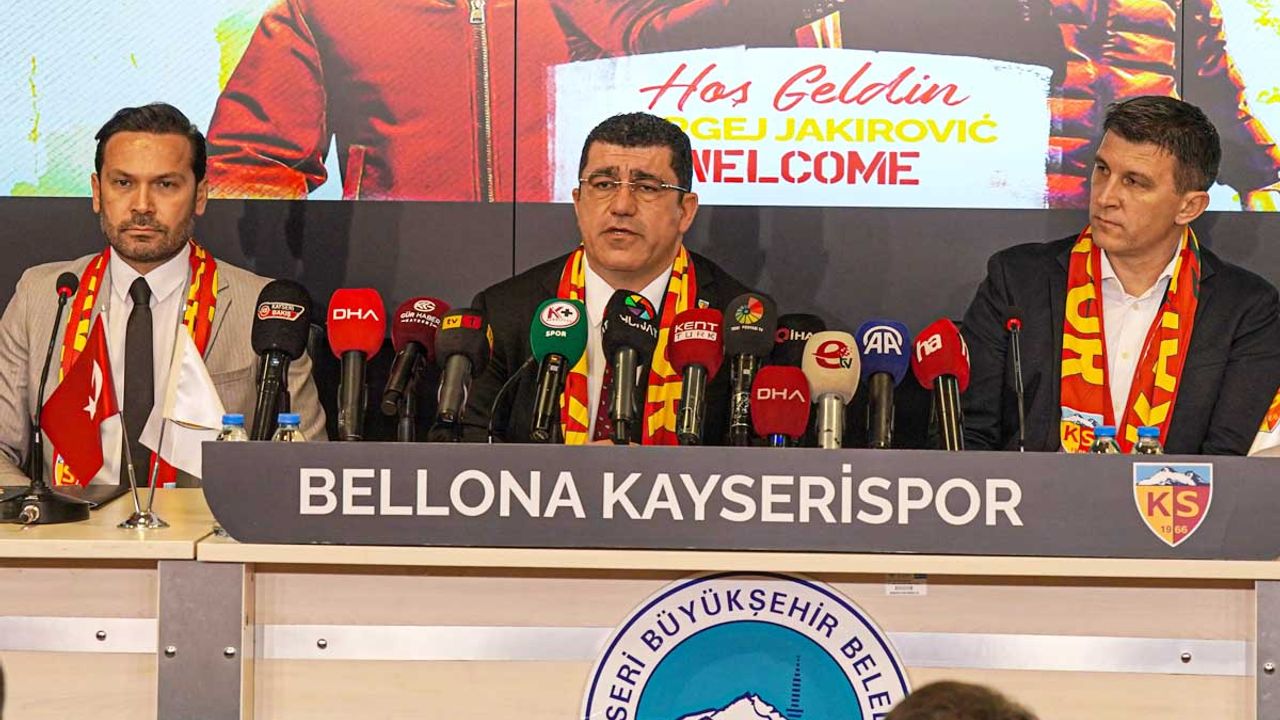 Kayserispor Başkanı Nurettin Açıkalın'dan Boa Morte açıklaması