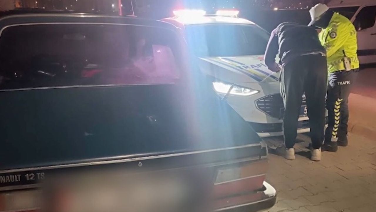 Kayseri’de çevreye rahatsızlık veren trafik magandası bedellini ağır ödedi!