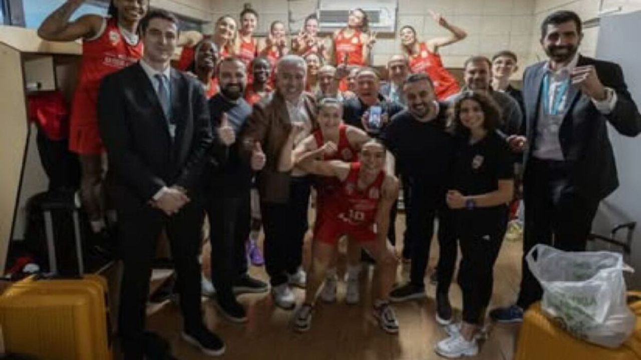 Melikgazi Kayseri Basketbol deplasmandan galip çıktı!