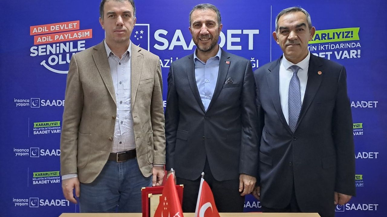 Saadet Kayseri’de değişiklik: Yeni başkan göreve getirildi!