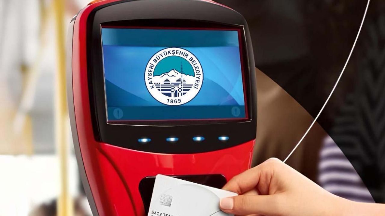 Kayseri toplu ulaşımda yeni dönem! Artık o kartlarda geçerli olacak
