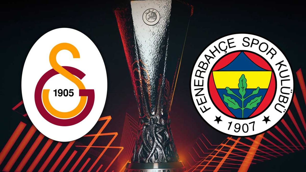 Galatasaray ve Fenerbahçe'nin rakipleri belli oldu!