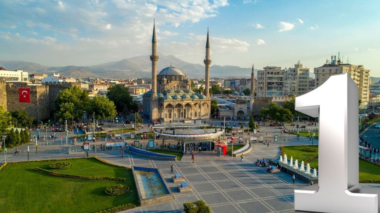 2024 yılı sonuçları açıklandı! Kayseri yine lider