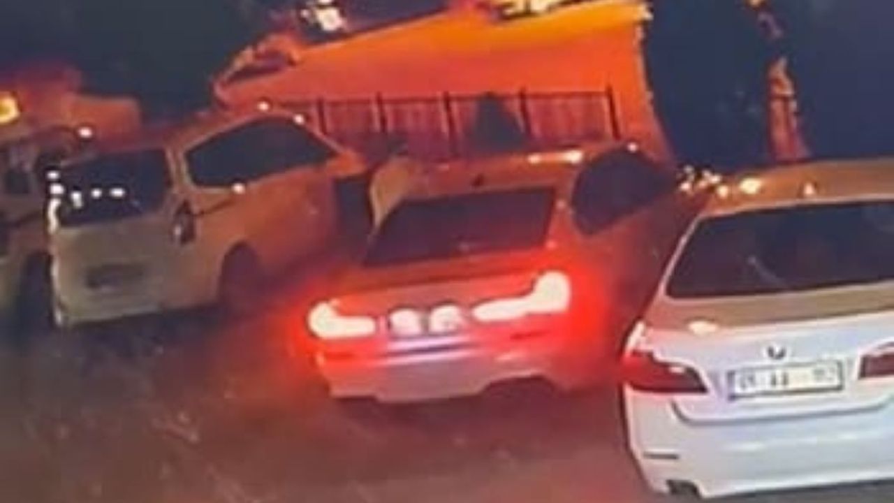Pusu kurularak infaz edilen 3 çocuk babasının cinayet anı kamerada!