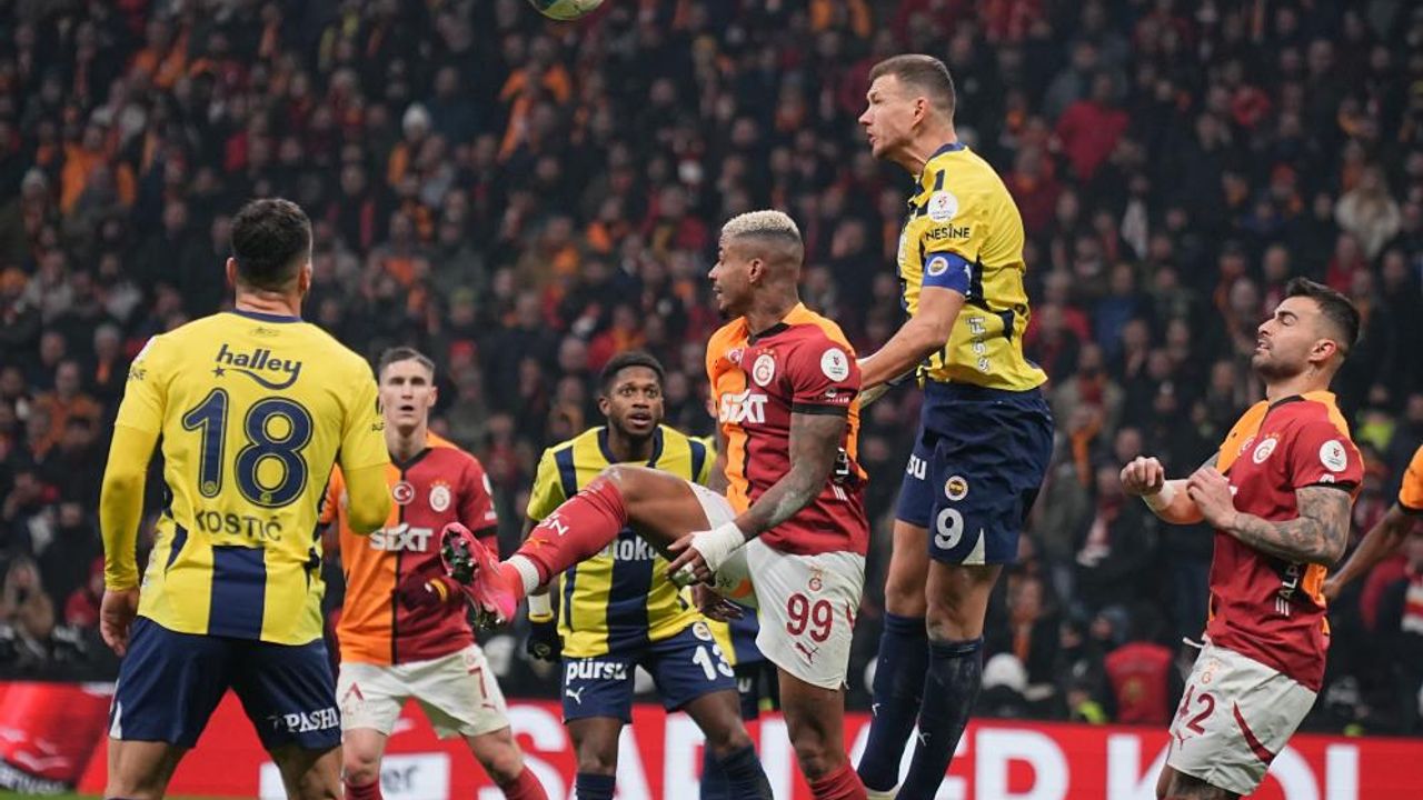 Galatasaray-Fenerbahçe derbisi sona erdi!