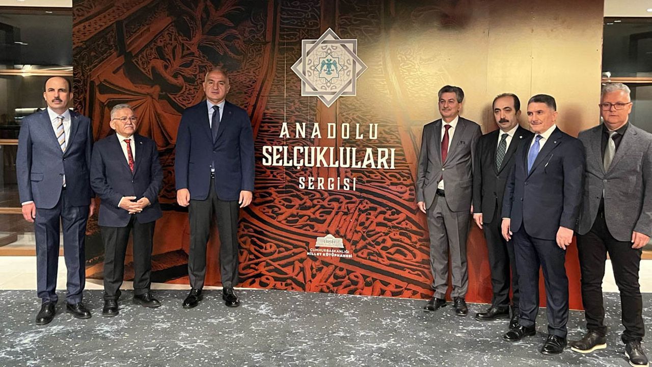 Kayseri Büyükşehir Ankara'da Anadolu Selçuklular sergisinde