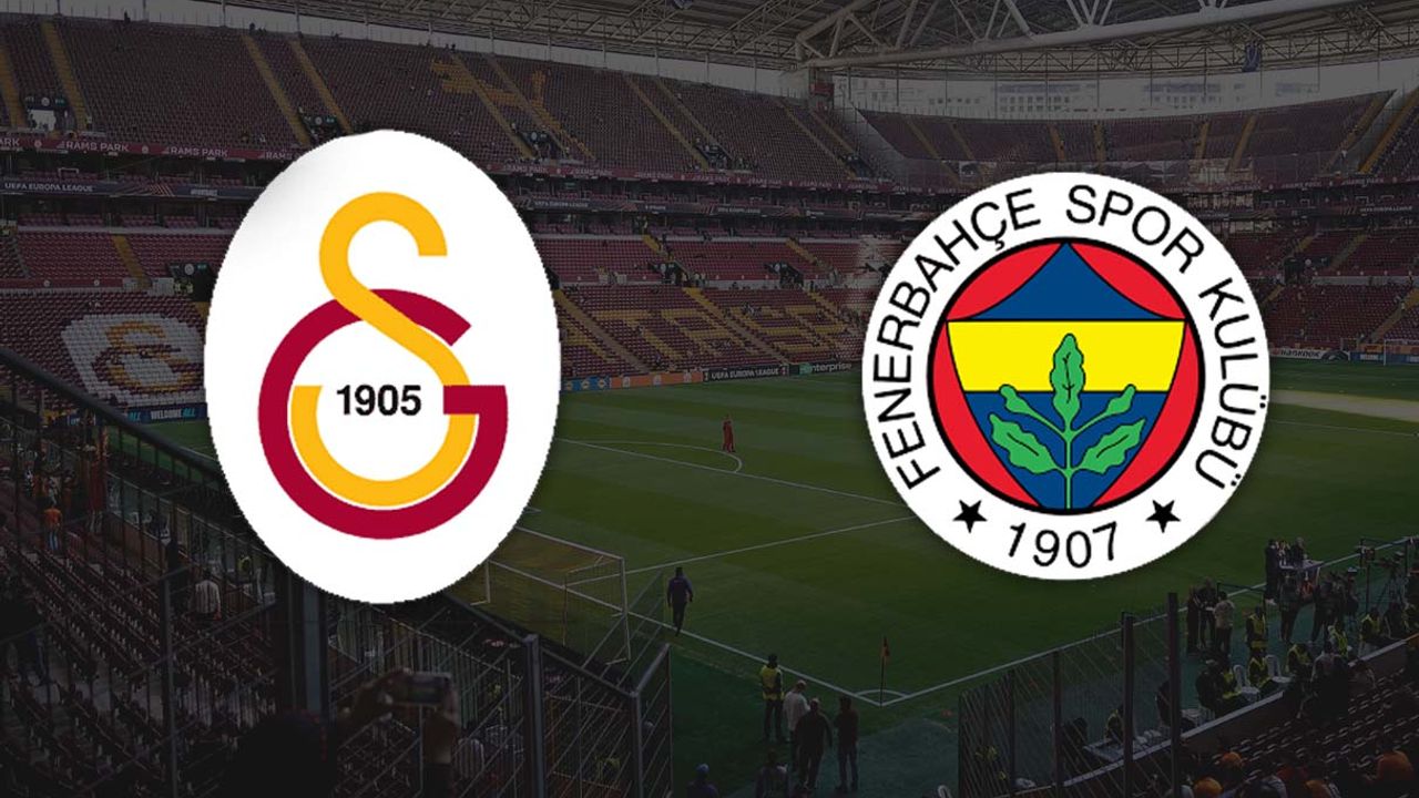 Galatasaray-Fenerbahçe maçı nerede, saat kaçta, hangi kanalda?