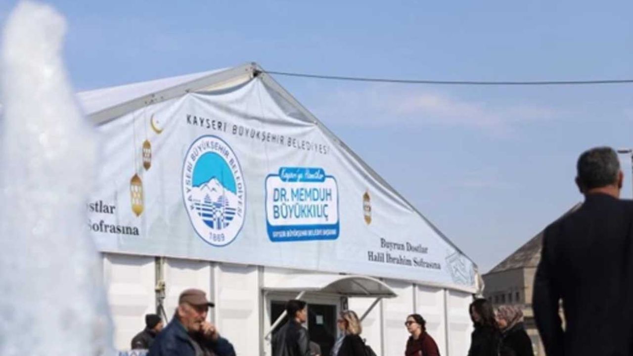 Kayseri Büyükşehir Belediyesi ramazan çadırı kuracak mı?