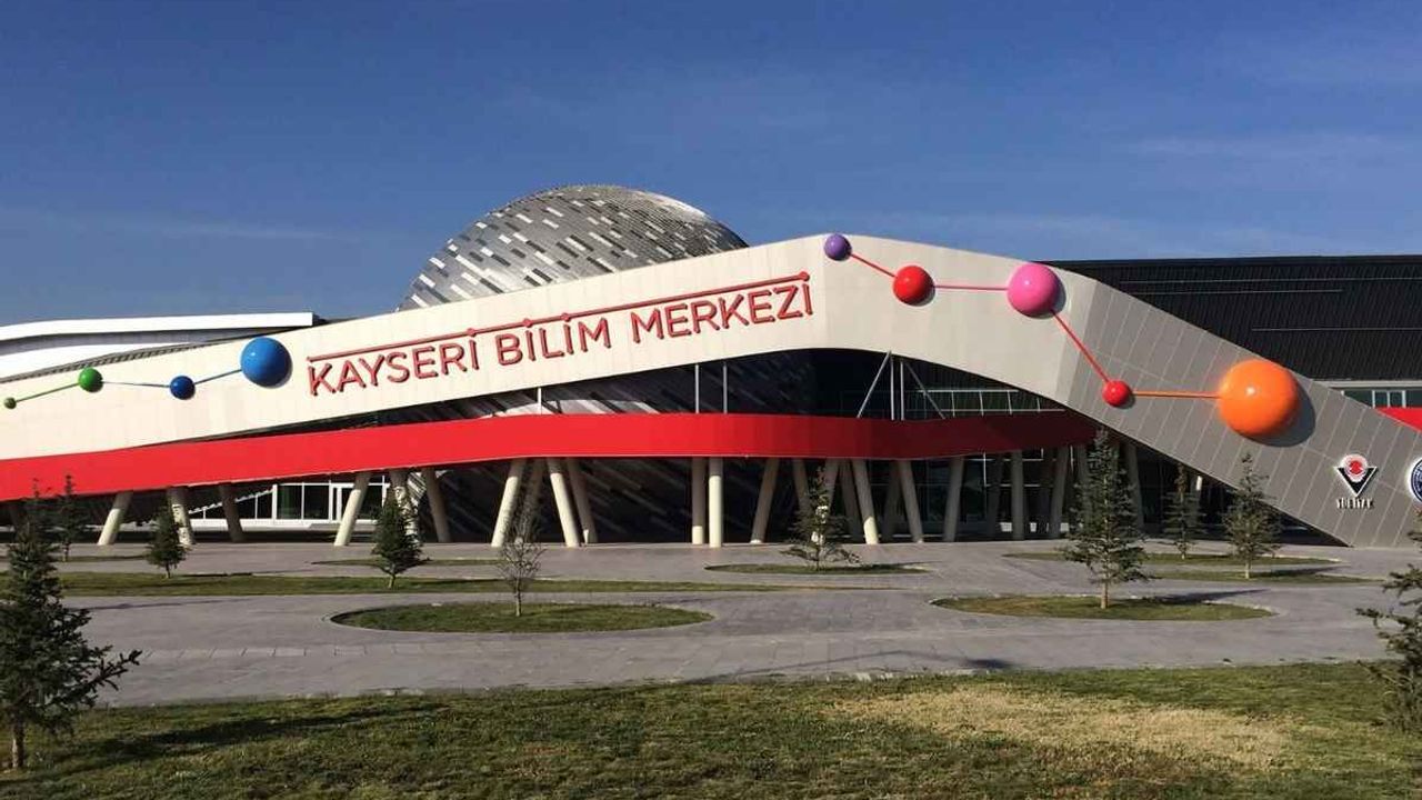 Kayseri Bilim Merkezi'nin başarısı bir kez daha taçlandı! Bakın ne ödülü aldı