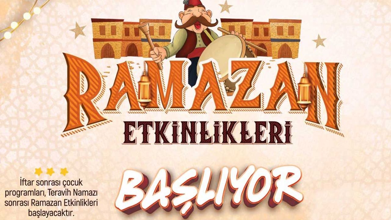 Kayseri'de ramazan dolu dolu geçecek! İşte etkinlik listesi